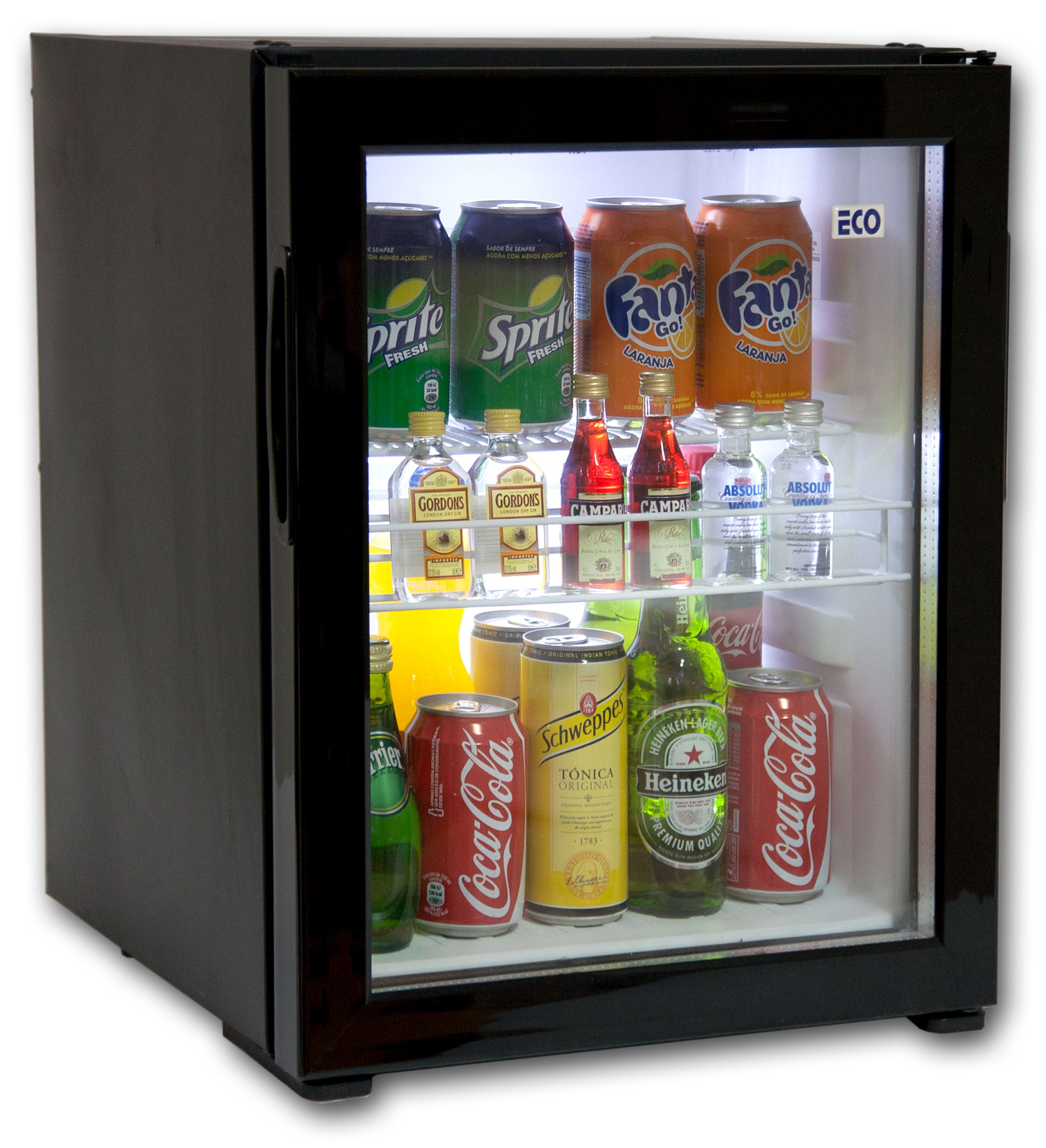 Minibares de hotel ECOBAR Puerta de Cristal Elsafe España