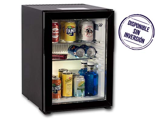 Hotel Minibar ECOBAR Puerta Cristal 40lt GD