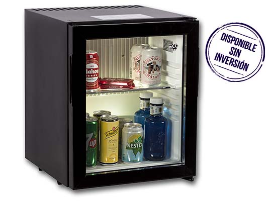 Hotel Minibar ECOBAR Puerta Cristal 30lt GD